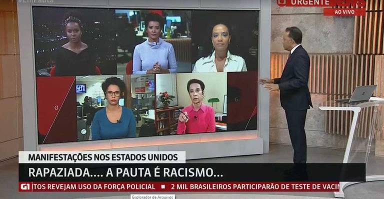 Jornalista aparece fumando ao vivo em jornal da GloboNews; assista