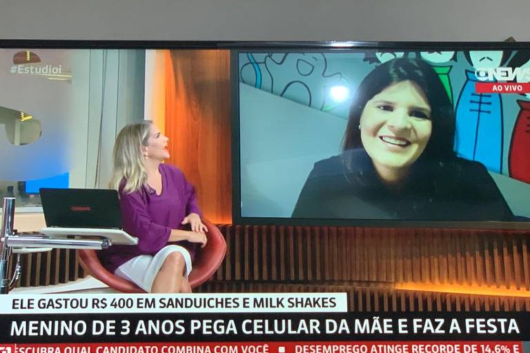 Jornalista aparece fumando ao vivo em jornal da GloboNews; assista