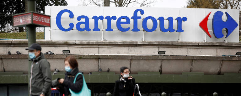 Loja do Carrefour em Paris