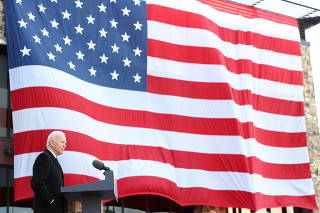 Joe Biden visits Beau Biden National Guard/Reserve Center in New Castle