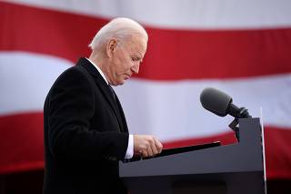 President-Elect Joe Biden Speaks At The Major Joseph R. 