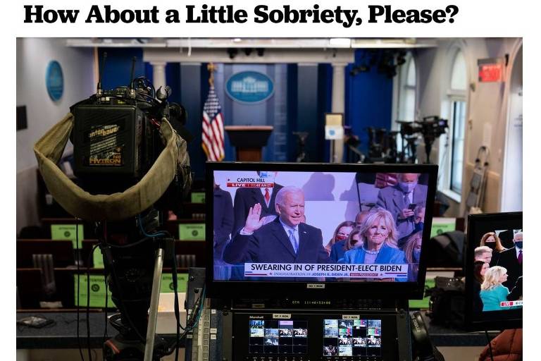 'Adoração' da imprensa por Joe Biden já causa aversão