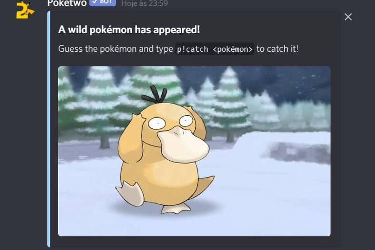 Pokétwo dá aos usuários a chance de se tornar um mestre Pokémon no chat do Discord