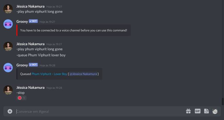 grupo vazado discord