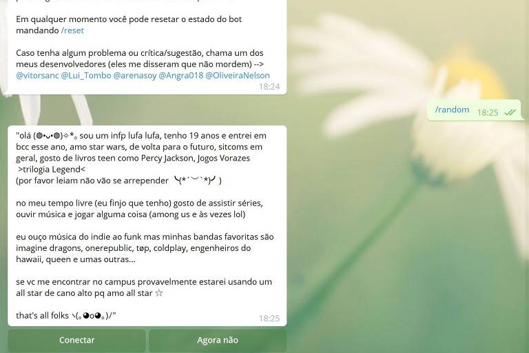 Robôs do Telegram e Discord oferecem de jogos a 'Tinder'; veja