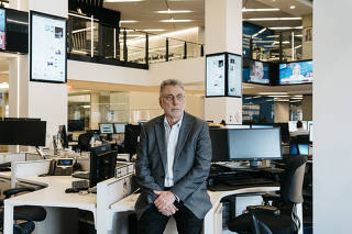 Martin Baron, executive editor of The Washington Post, in the newspaper's newsroom in Washington, May 18, 2017. (Justin T. Gellerson/The New York Times)
