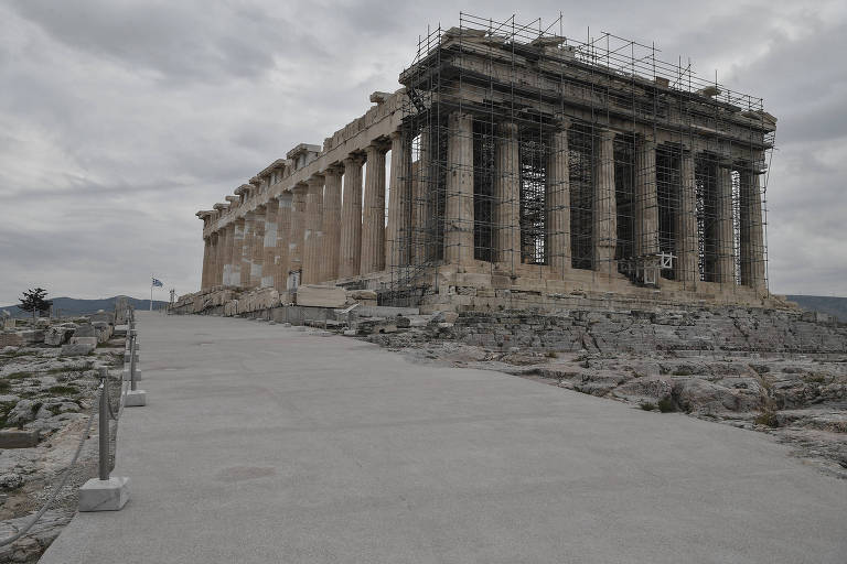 Partenon, na Grécia