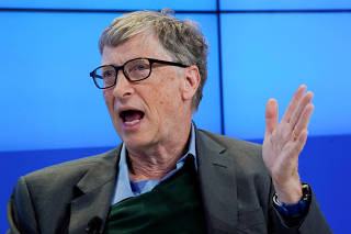 FILE PHOTO: Bill Gates, Co-Chair of Bill & Melinda Gates Foundation, attends the World Economic Forum (WEF) annual meeting in Davos