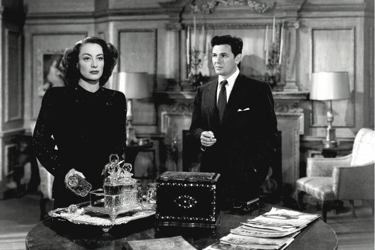 Joan Crawford e John Garfield em "Acordes do Coração" (1946)