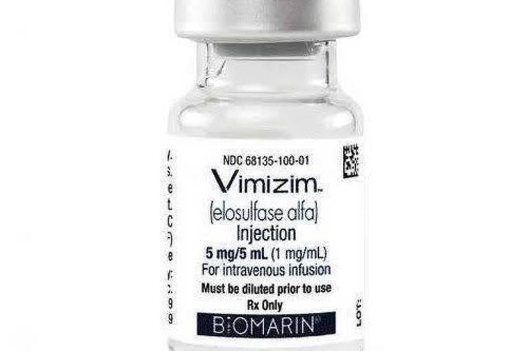 Vimizim, medicamento para tratamento contra MPS (mucopolissacaridose) tipo IV-A ou síndrome de Morquio
