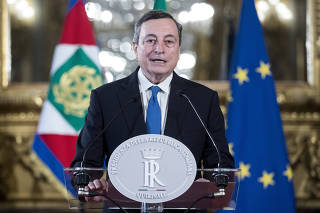 ITALY-ROME-MARIO DRAGHI-NEW GOVERNMENT-APPOINTMENT