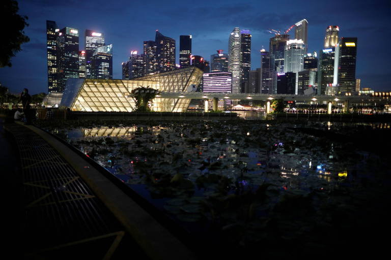 Singapura, um dos países mais densamente povoados do mundo