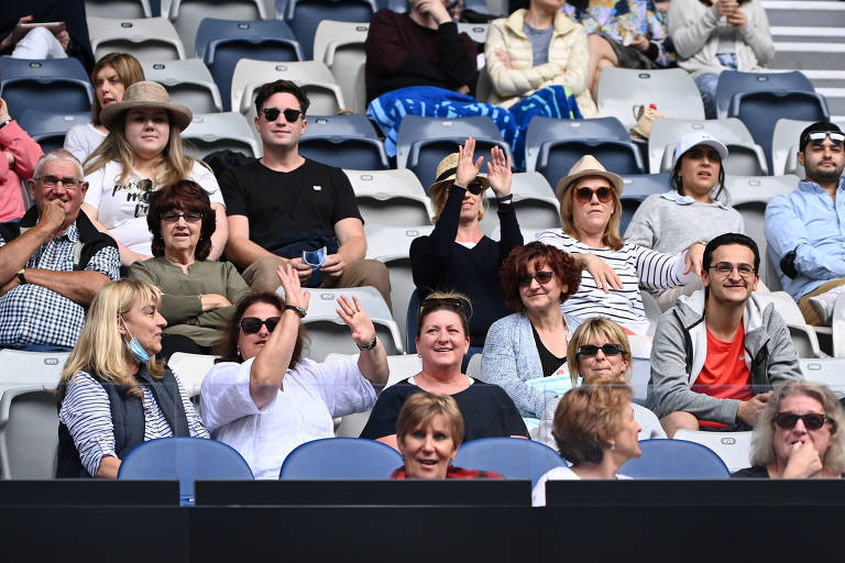 Público do Australian Open pode ver jogos sem máscara; saiba regras