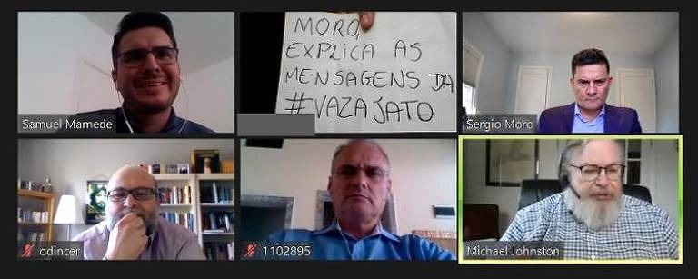 Sergio Moro é alvo de protesto em seminário sobre a Lava Jato