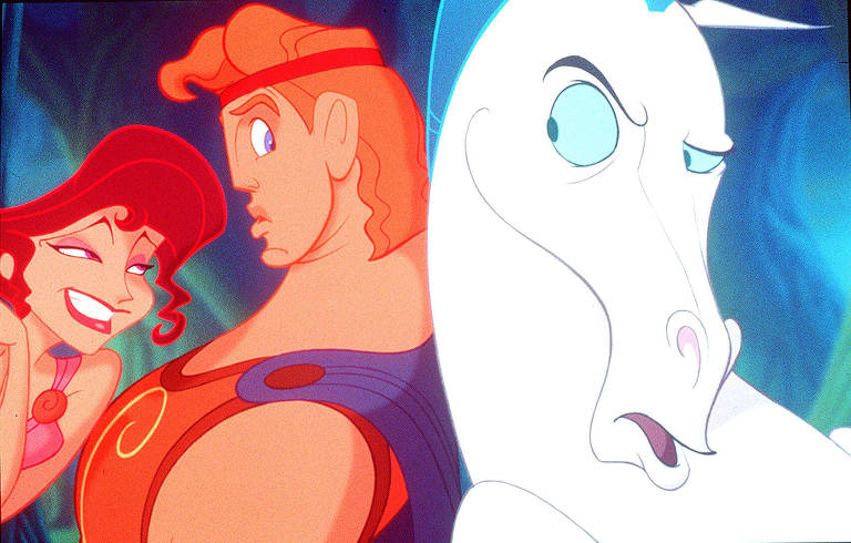 Veja cenas do desenho animado 'Hércules', da Disney