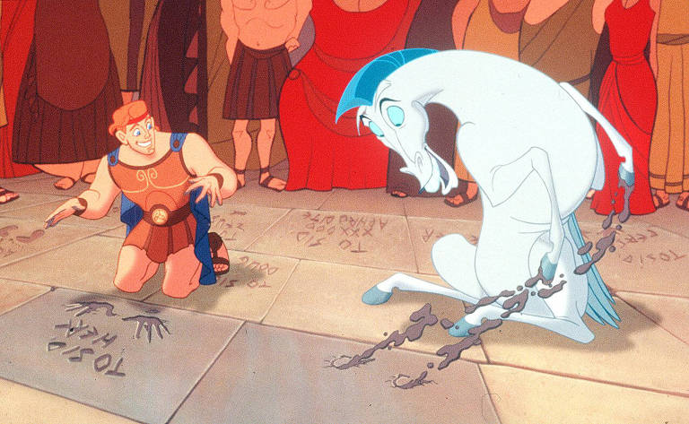 Veja cenas do desenho animado 'Hércules', da Disney - 10/02/2021 -  Ilustrada - Fotografia - Folha de S.Paulo