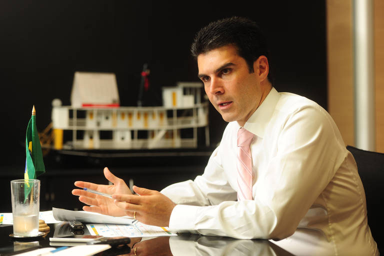 Helder Barbalho, governador do Pará, durante entrevista em Brasília

