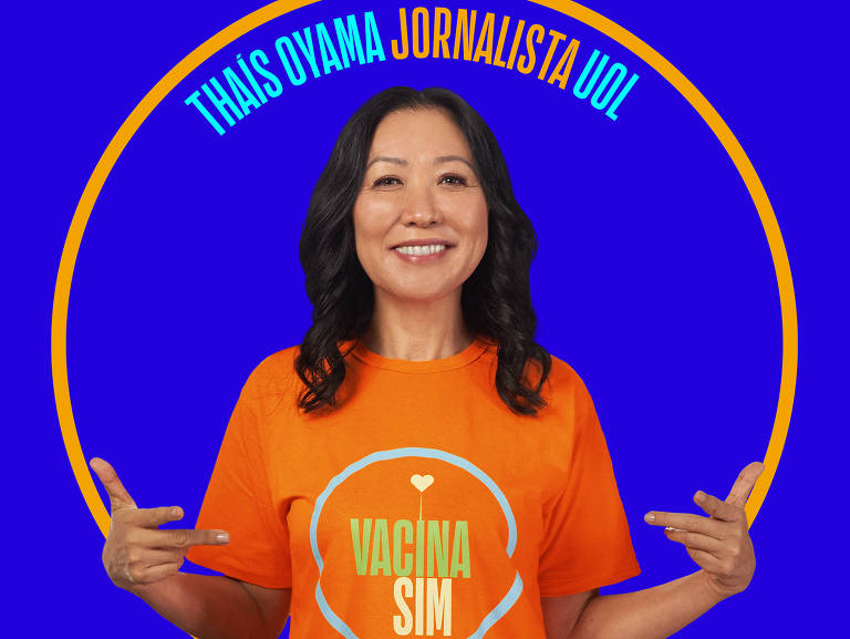 Thais Oyama participa da campanha Vacina Sim
