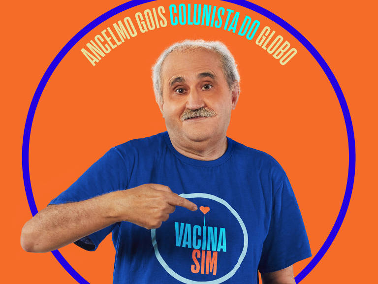 Ancelmo Gois participa da campanha Vacina Sim