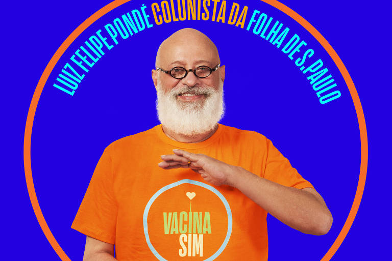 Luiz Felipe Pondé participa da campanha Vacina Sim
