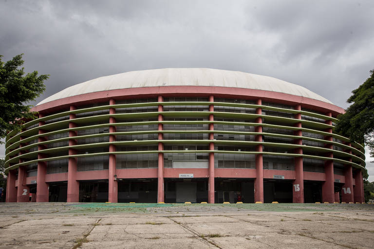 Ginásio do Ibirapuera, que pode dar lugar a complexo com shoppings e hotel, segundo projeto do governo