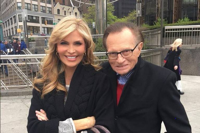 Larry King e a ex-mulher Shawn