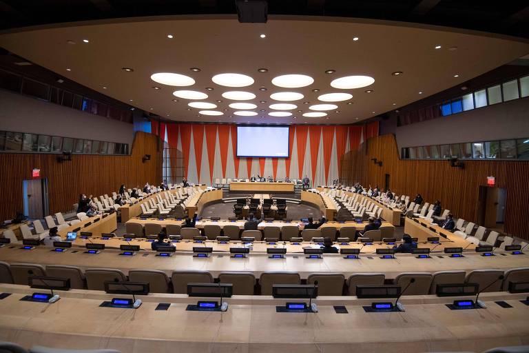 Reunião virtual do Conselho de Segurança da ONU realizada em julho de 2020 discute situação do Oriente Médio