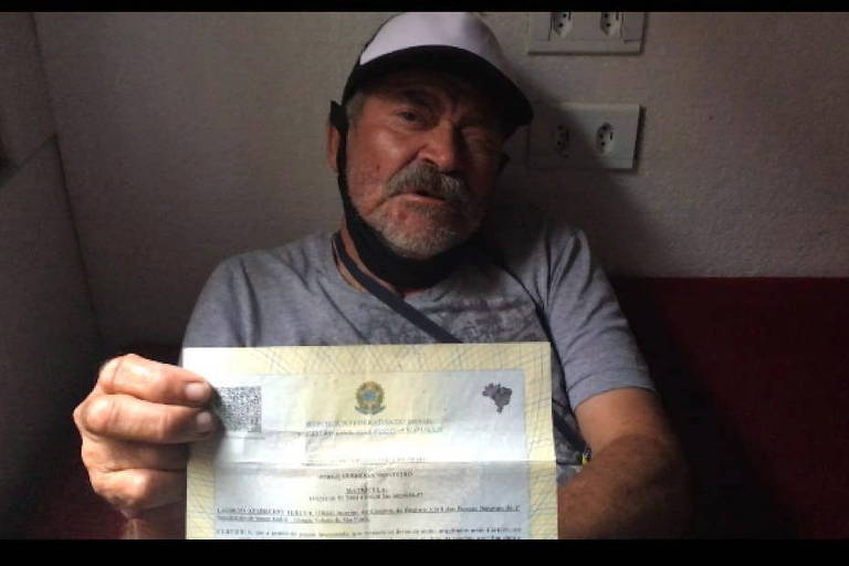 Morador da zona sul de São Paulo tenta provar que está vivo