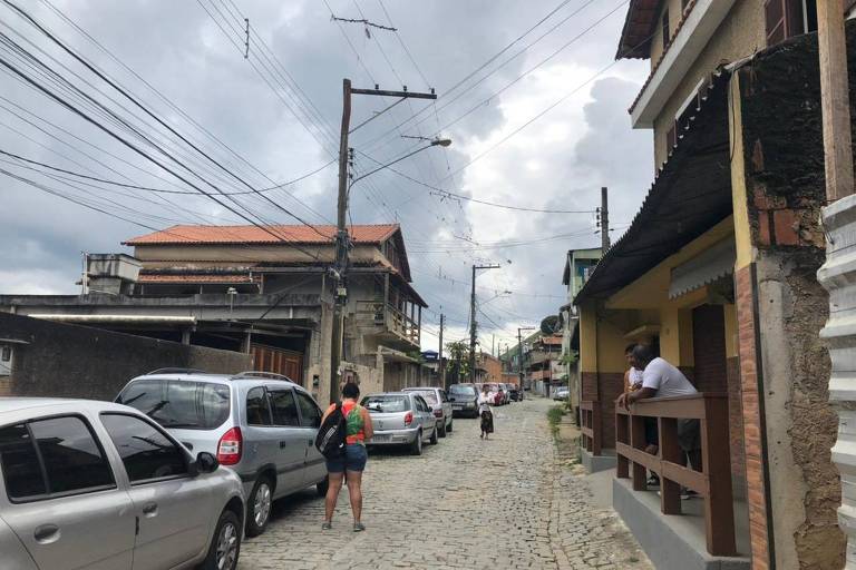 Rua onde o deputado Daniel Silveira morou na juventude, no bairro Samambaia, a 6km do centro de Petrópolis (RJ)