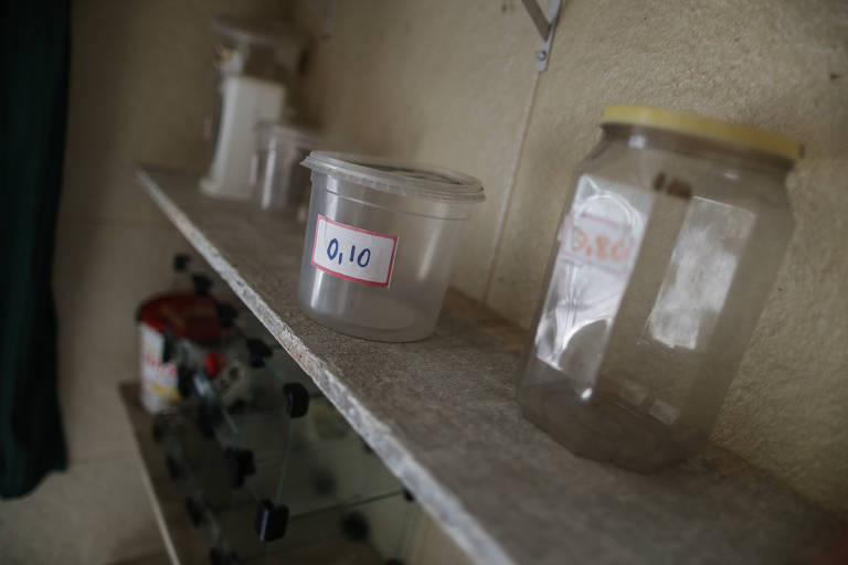 Sirdeide Souza, 46, desempregada, depende da venda de doces e salgadinhos para se sustentar.