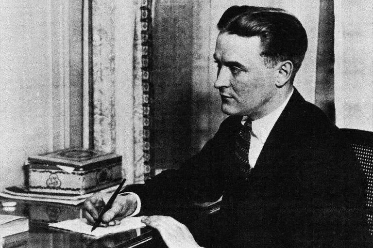 O escritor Scott Fitzgerald