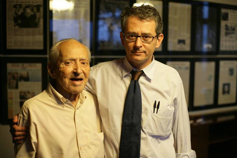 Em 2006, o então publisher da Folha, Octavio Frias de Oliveira, e seu filho mais velho, Otavio Frias Filho, diretor de Redação;