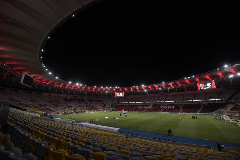 Estádio do Maracanã, palco das partidas do Flamengo no Campeonato Brasileiro