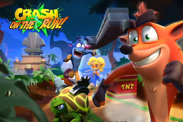 Imagens do jogo 'Crash Bandicoot'