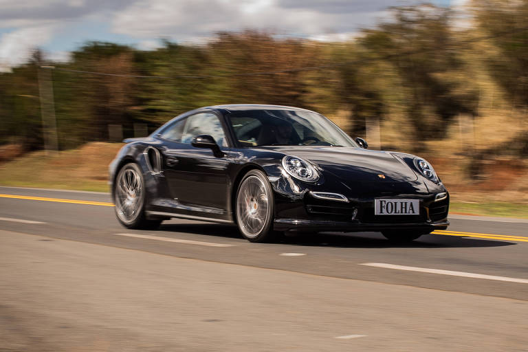 Porsche 911 Turbo foi de 0 a 100 km/h em 3,1s, um recorde no teste Folha-Mauá