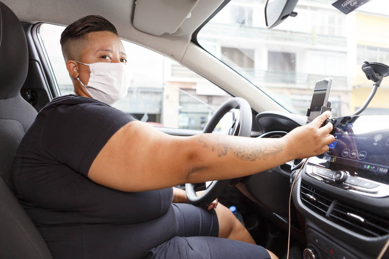 A motorista falou sobre os problemas que tem enfrentado no dia a dia