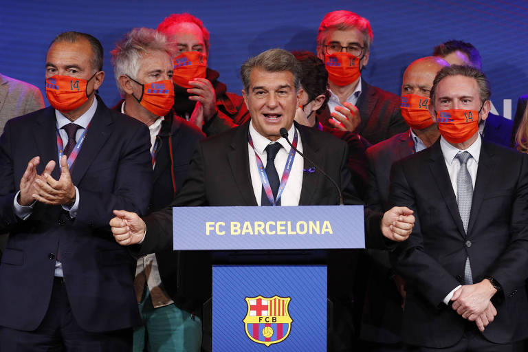 Joan Laporta retorna à presidência do Barcelona e quer segurar Messi