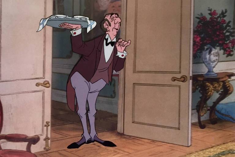O mordomo Edgar, vilão da animação "Aristogatas" (1970), da Disney