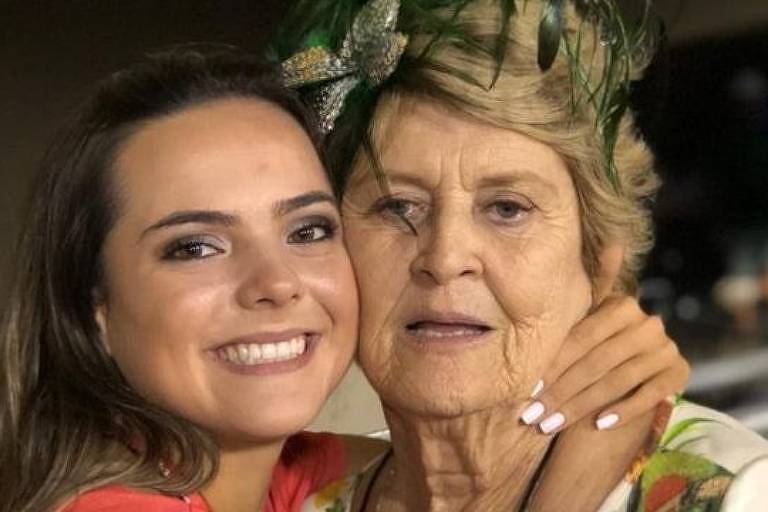 Dalva Junger e Luisa: neta decidiu compartilhar vídeos da avó materna que foi vítima da Covid-19