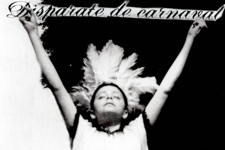 Colagem 'Disparate de Carnaval', de Rossini Perez