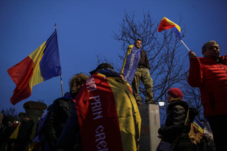 Protestos na Europa contra restrições na pandemia de coronavírus