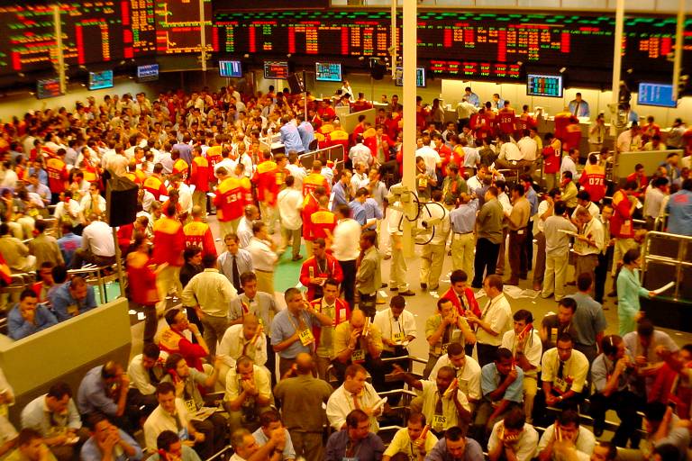 Cena do pregão na BMF