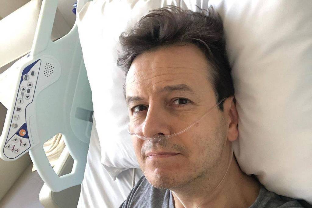 Celso Portiolli visita Roque no hospital: 'Em plena recuperação' - OFuxico