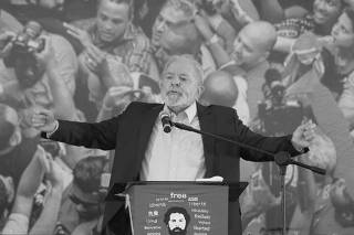 Lula faz pronunciamento no Sindicato dos Metalúrgicos de São Bernardo