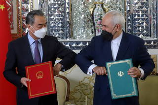 Iran, China sign 25-year cooperation agreement
