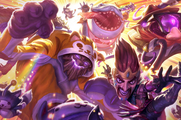 Imagens do jogo 'League of Legends: Wild Rift'