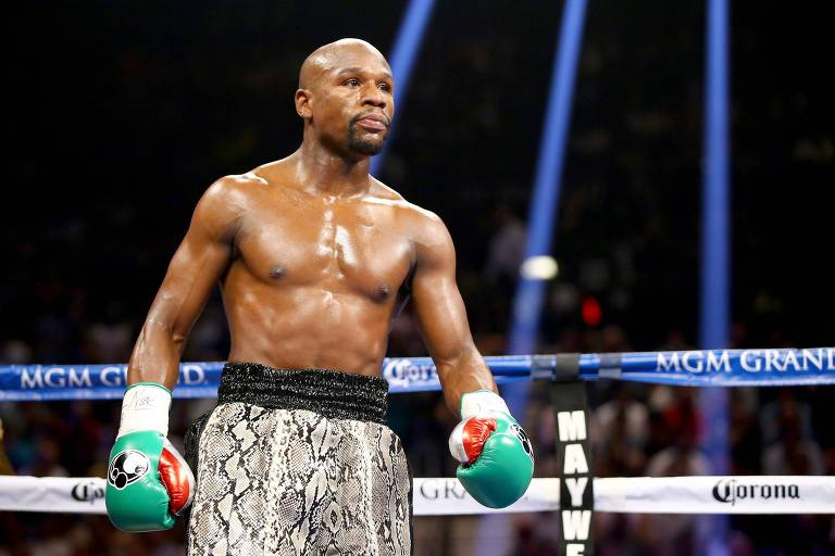 6º: Floyd Mayweather Jr. (4,3 milhões de resultados de busca)