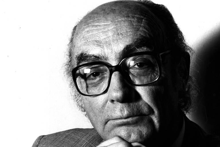 José Saramago, durante debate na Folha de S.Paulo 
