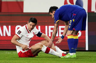 FILE PHOTO: World Cup Qualifiers Europe - Group I - Poland v Andorra