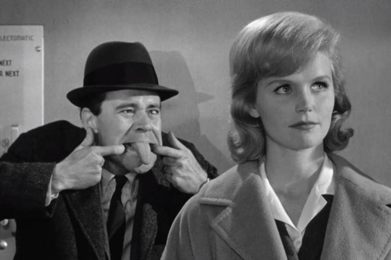 Jack Lemon e Lee Remick em cena do filme 'Vício Maldito', de 1962